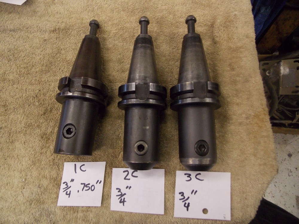 Command BT40 End Mill Tool Holder 3/16 3/8 1/2 3/4 inch B4E4 also works w/ Cat40