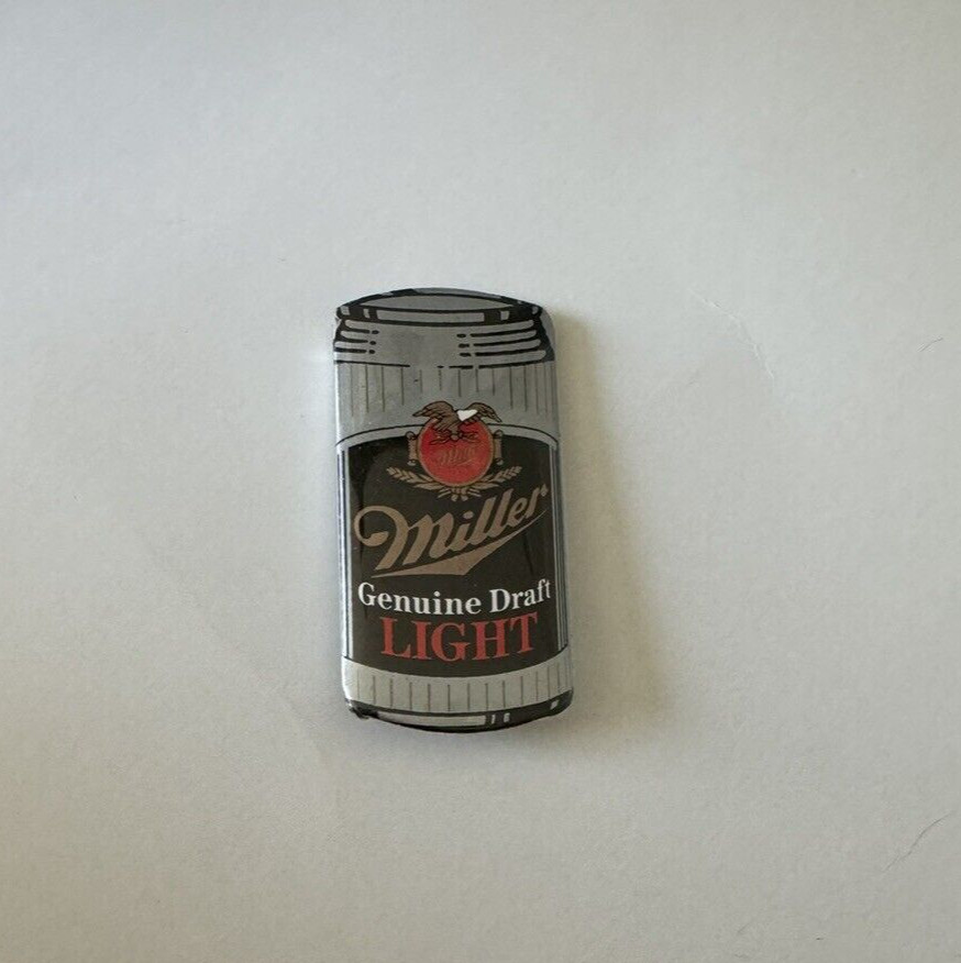 Miller Genuine Draft Light Pin Badge Hat Lapel Tie Tack
