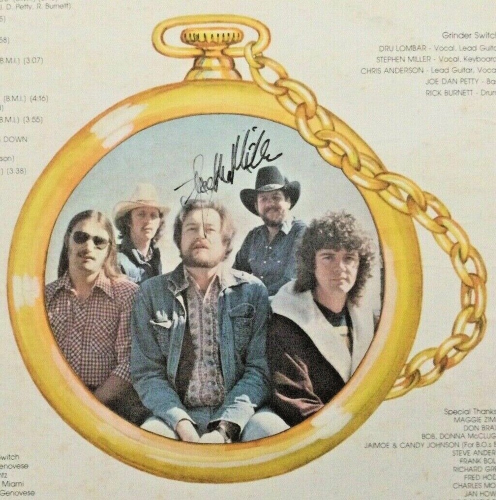 Grinderswitch "Right On Time" Vinyl - Autographed/Signed - Stephen Miller