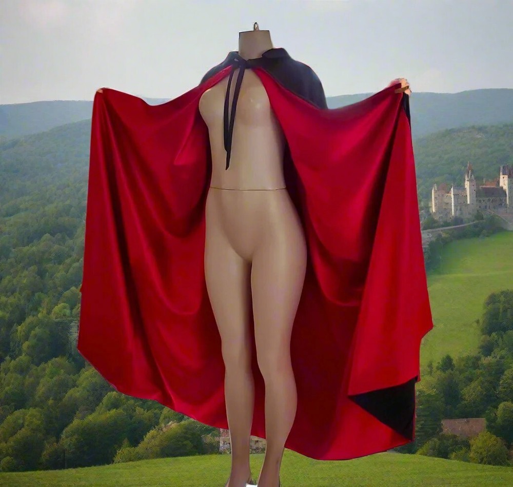 Christopher Lee Style Dracula Cape