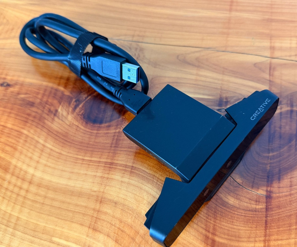 Creative Blaster X Senz 3D Deep Sensing Web Camera with Cable "Tested & Works"