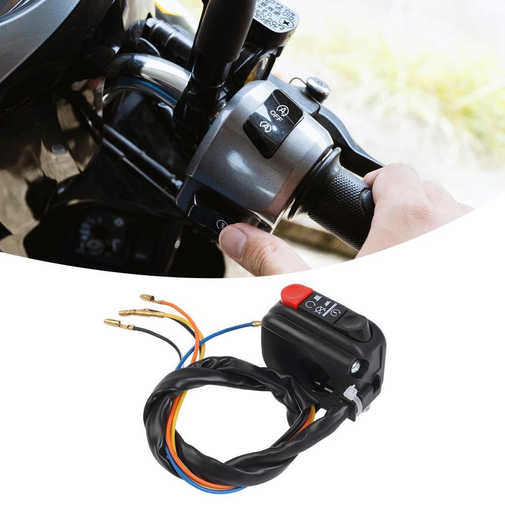 Multi function Motorcycle ATV Handlebar Side Switch for Quick Installation