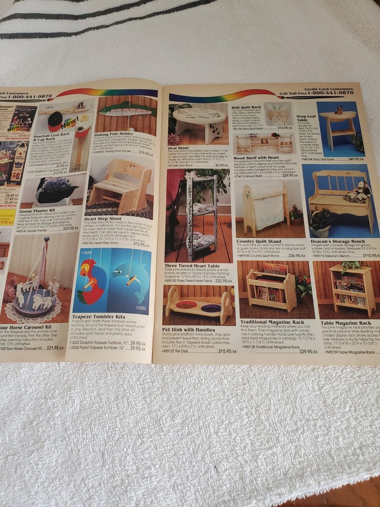 Crafts Set/3 Wood Project Mags Patterns Ideas