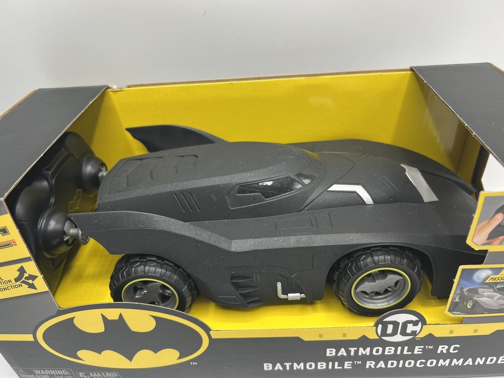 Batman Batmobile RC Full Function Remote Control Car Easy To Drive Approx. 9"
