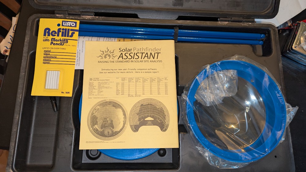 Solar Pathfinder Kit w/Carrying Case SOFTWARE NOT INCLUDED