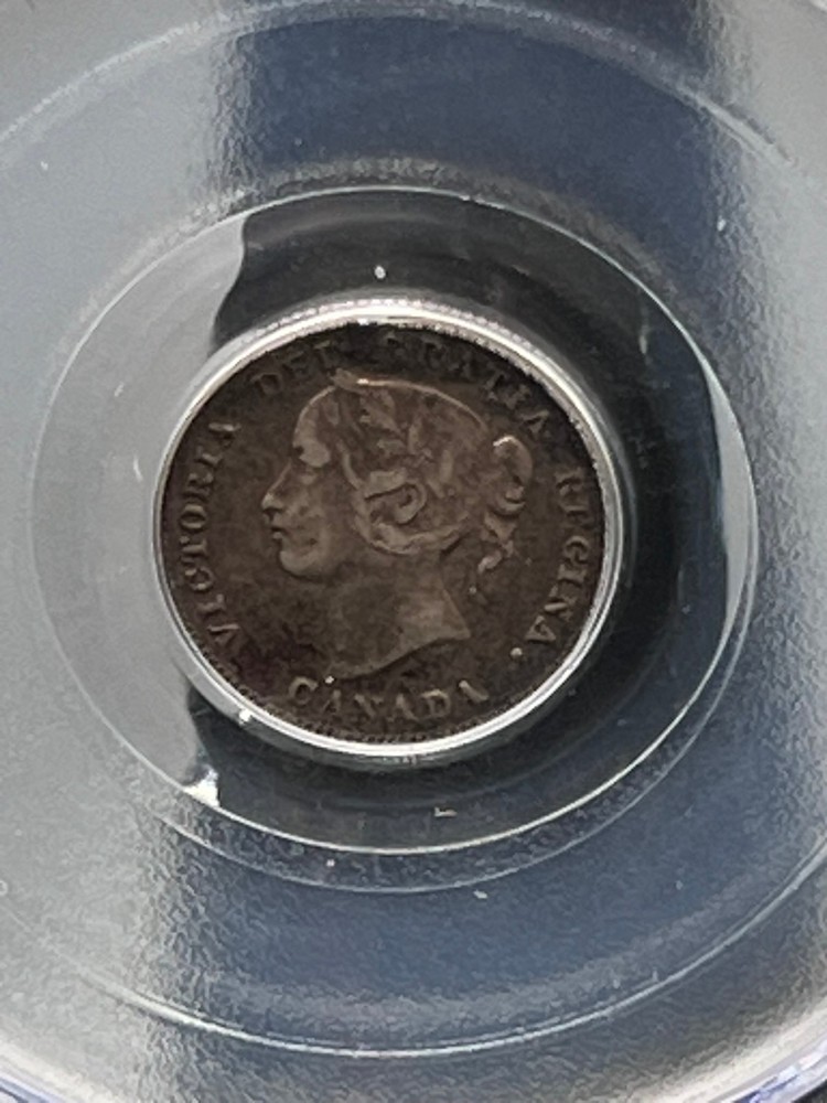 1894 Canada 5 cent Graded PCGS VF-35