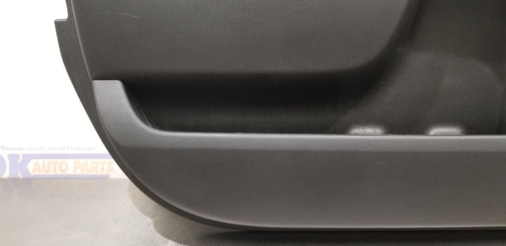 15 CHEVY SILVERADO 1500 LT EXT INTERIOR DOOR TRIM PANEL FRONT LEFT DRIVER