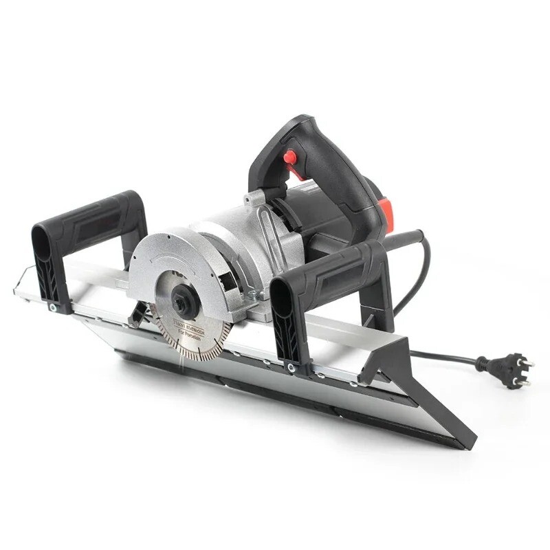220V 45 Degree Track Saw System Ceramic Tile Herringbone Chamfer Cutting Machine
