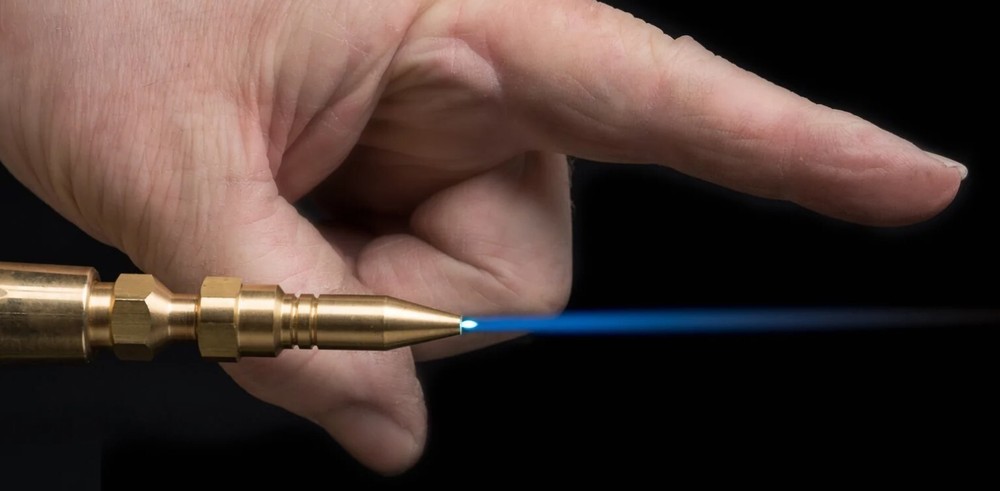 Blue Feather Torch Straight Torch Kit + 9 Tips