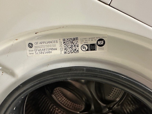 GE Washer & Dryer Set, Stackable or Side-by-Side, Used- Excellent Condition