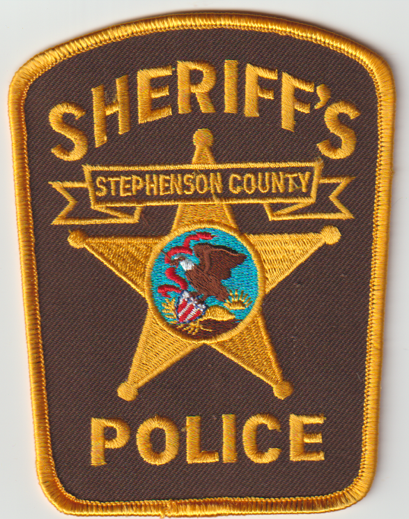 Stephenson County IL non shield shape patch