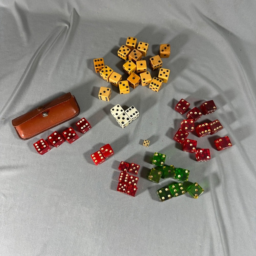 LOT 50 Vintage Dice