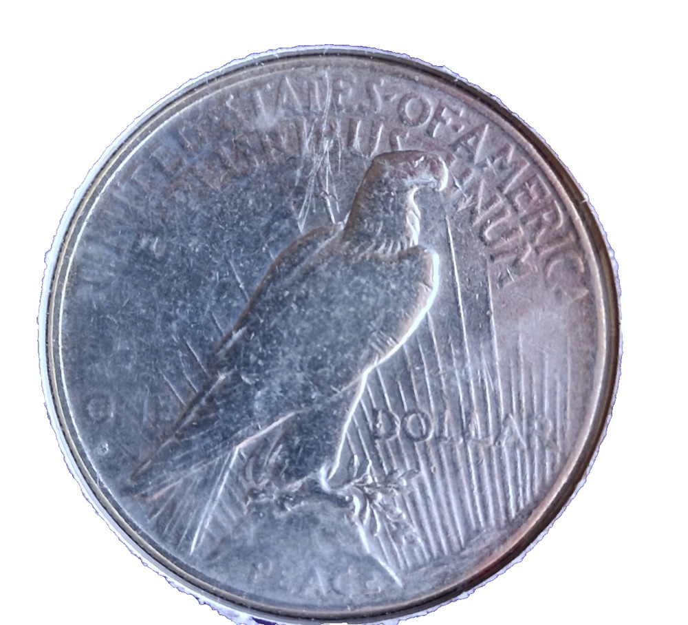 US Silver Peace Dollar 1928 Rare key Date