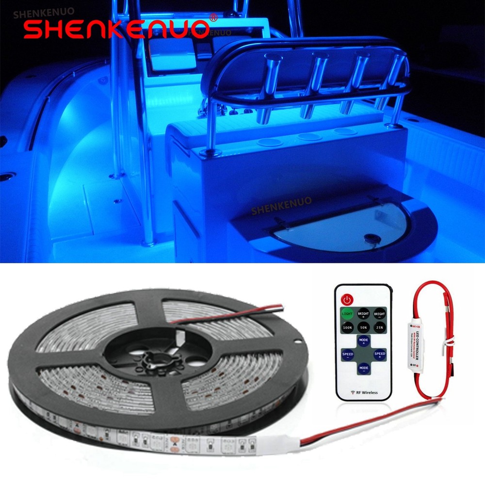 1 Roll Deep Drop fishing light, BLUE, LED Light Strip 12V