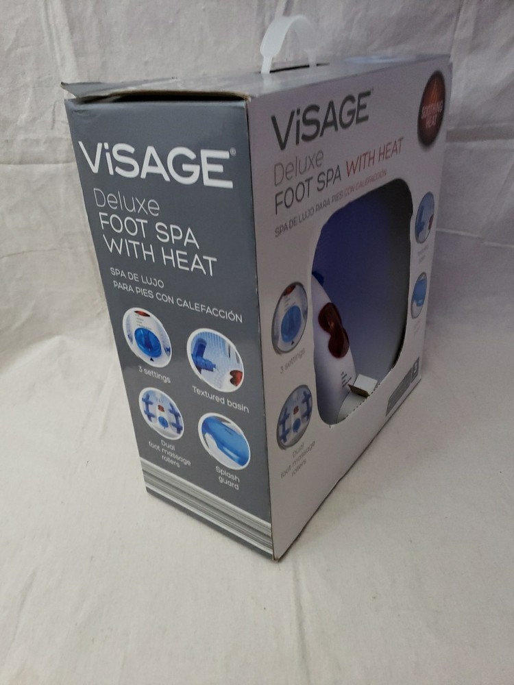 Visage deluxe foot spa with heat