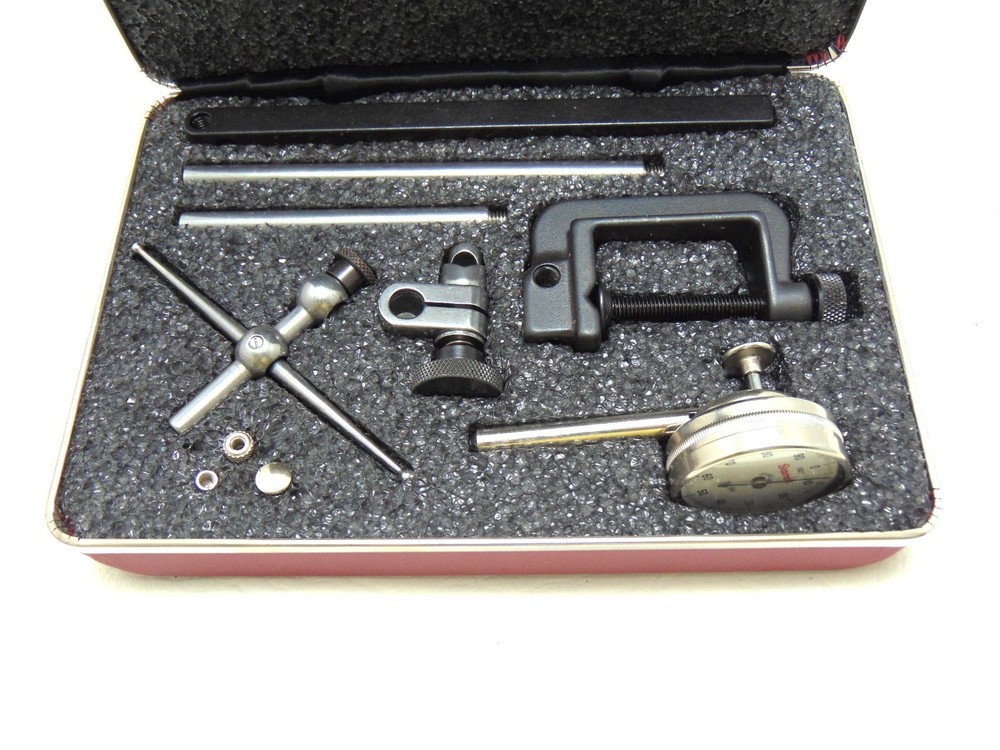 STARRETT 196 DIAL INDICATOR BACK PLUNGER !!! EXCELLENT !!! CONDITION SELDOM USED