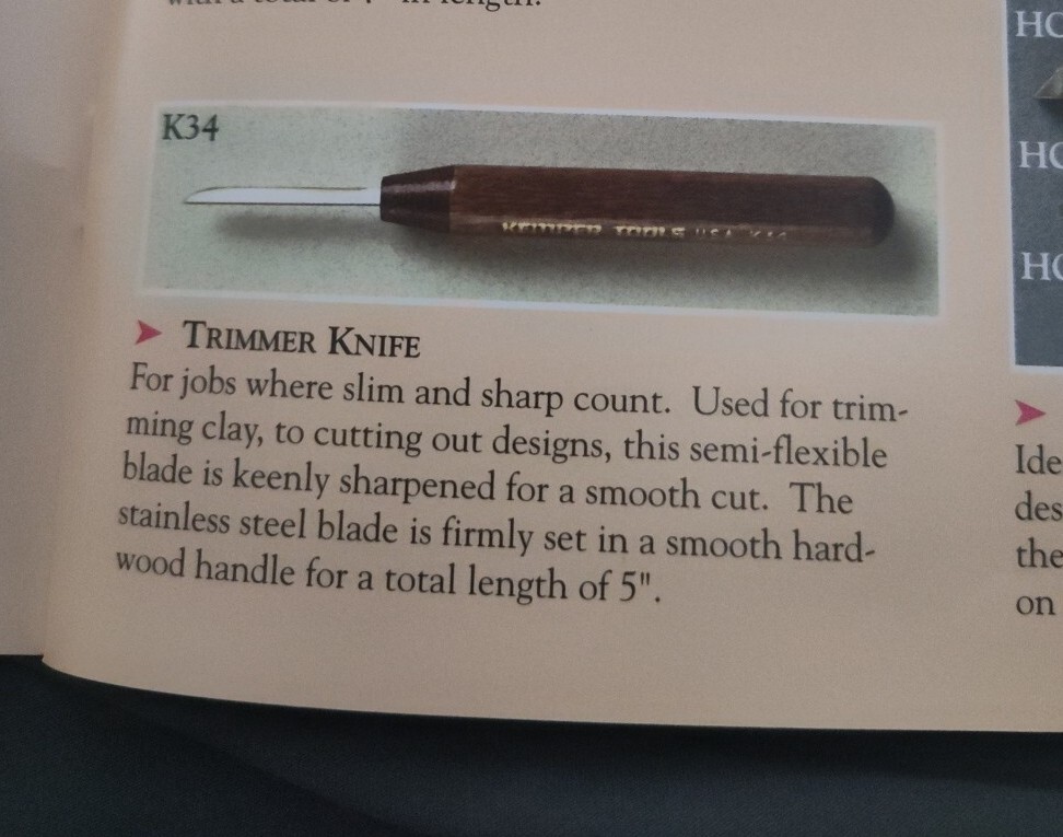 Kemper Tools Trimmer Knife K34