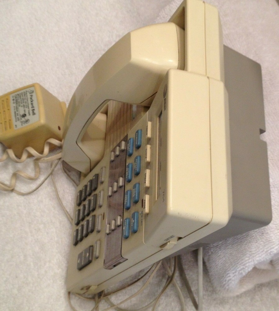 VINTAGE AT & T 764 Button Phones Single Line plus Base SYSTEM