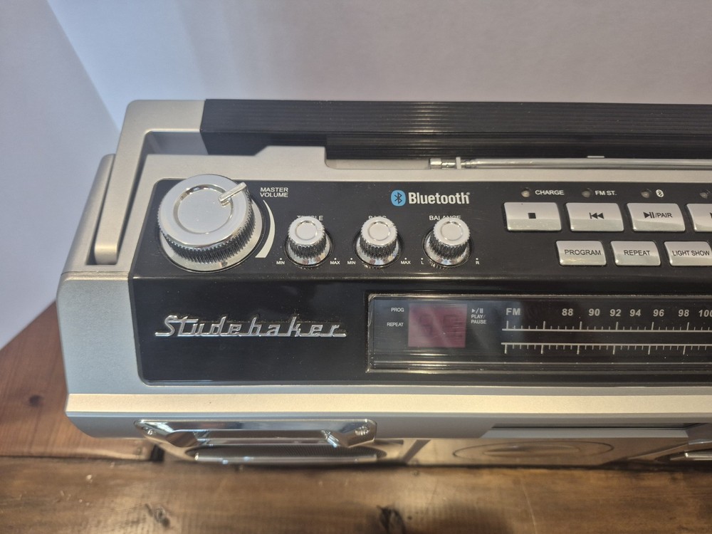 Studebaker ST2145 Master Blaster Bluetooth Boombox Radio