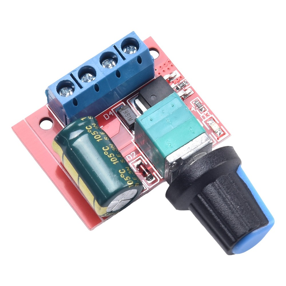 Advanced Speed Control Switch for DC Motor Compact Design Adjustable Output