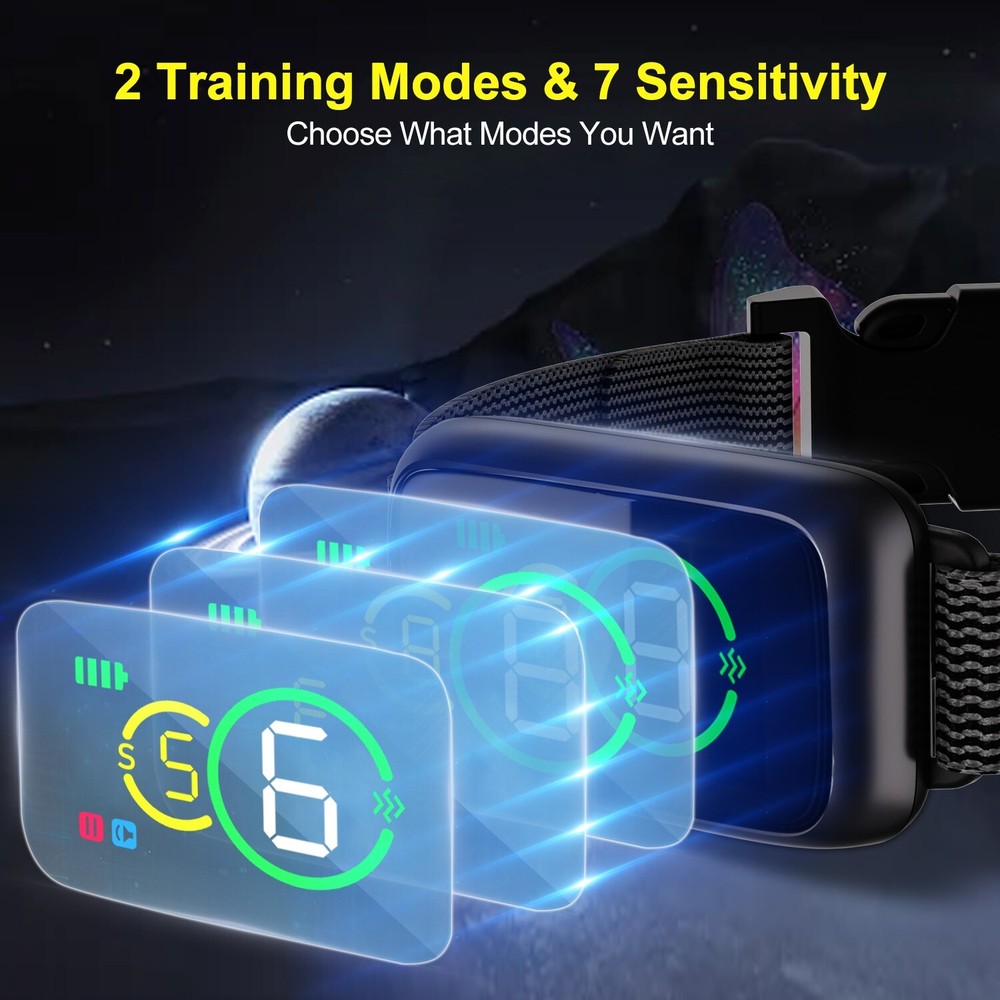 Vibration Bark Collar w/o Shock Exra Small Size Automatic Anti Barking Device