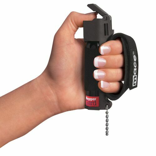 Mace Pepper Spray Jogger Model Runner Walker Self Defense Personal Security