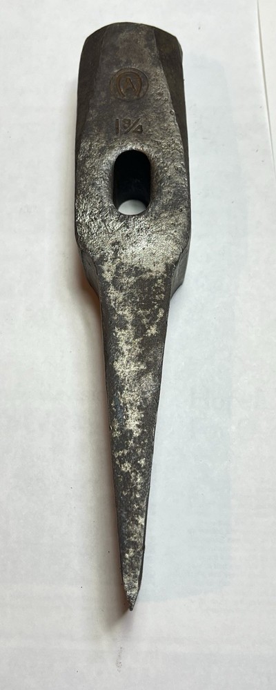 Blacksmith 5 Lb. Atha Hot Cutting Hammer Head 1-3/4” Used