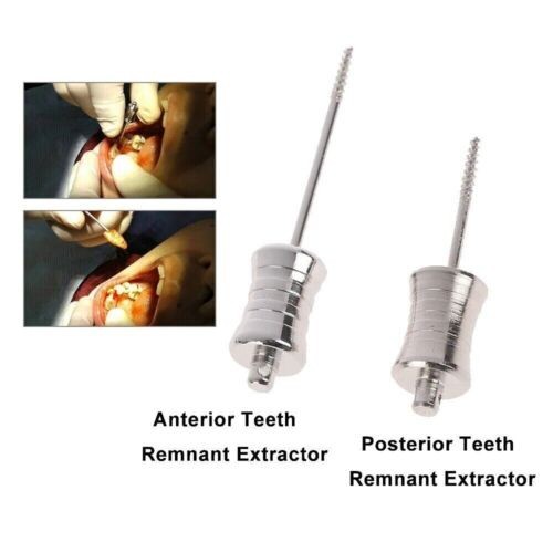1PC Dental Tooth Extraction Elevator Apical Root Tip Extractor Forceps 34mm