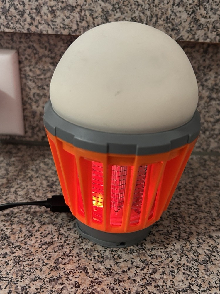 LED Camping Lantern Bug Zapper USB Rechargeable Mosquito Killer Light
