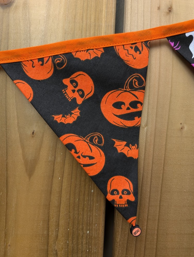 Handmade Halloween Bunting