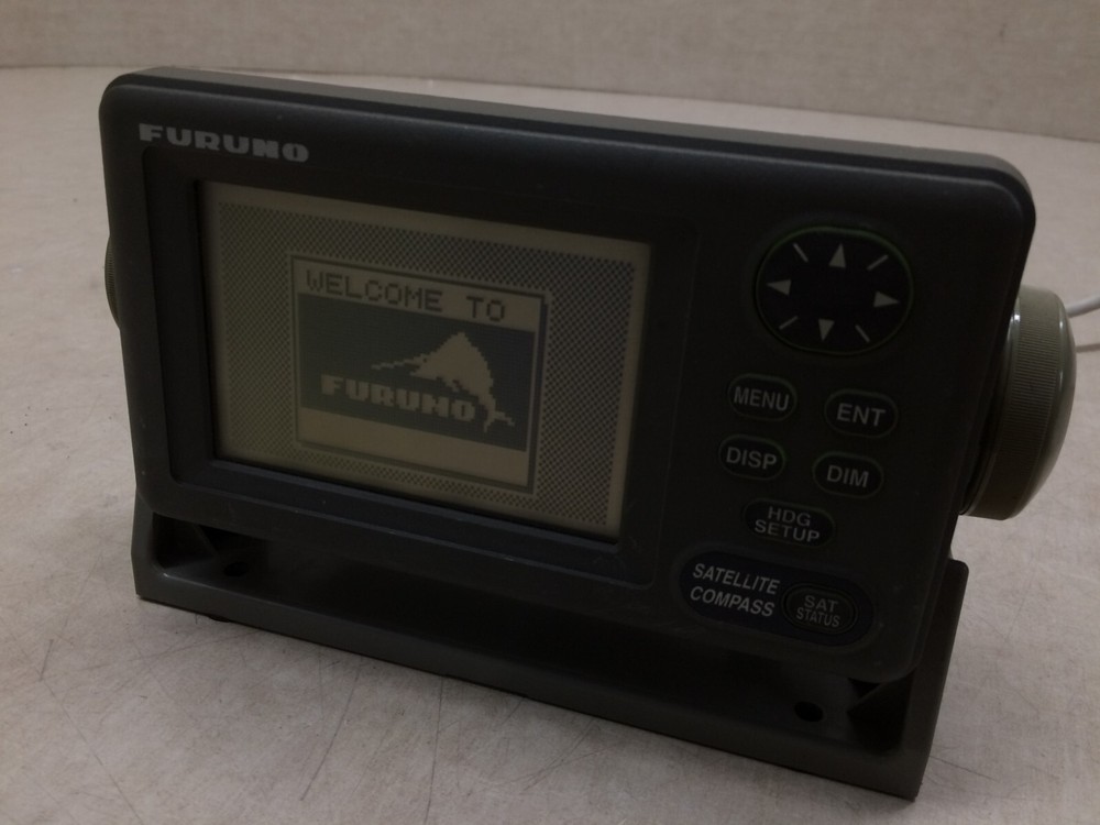 Furuno Satellite Compass Display Head V2.01 GPS SC-502 Screen Button Mount