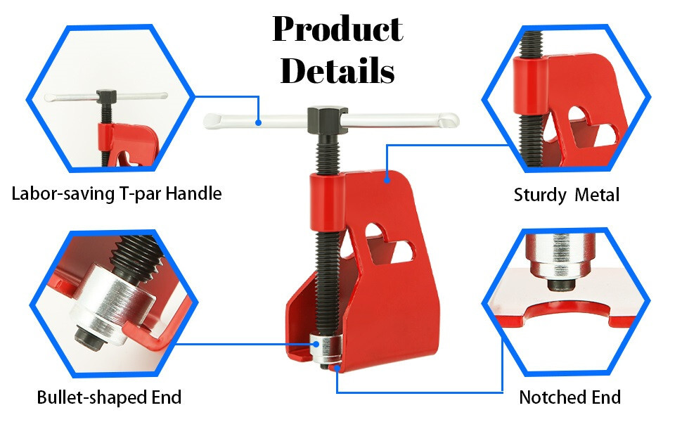 Remove Pipe Ferrule Nut Water Compression Ring Sleeve Puller Tool Tubing Removal