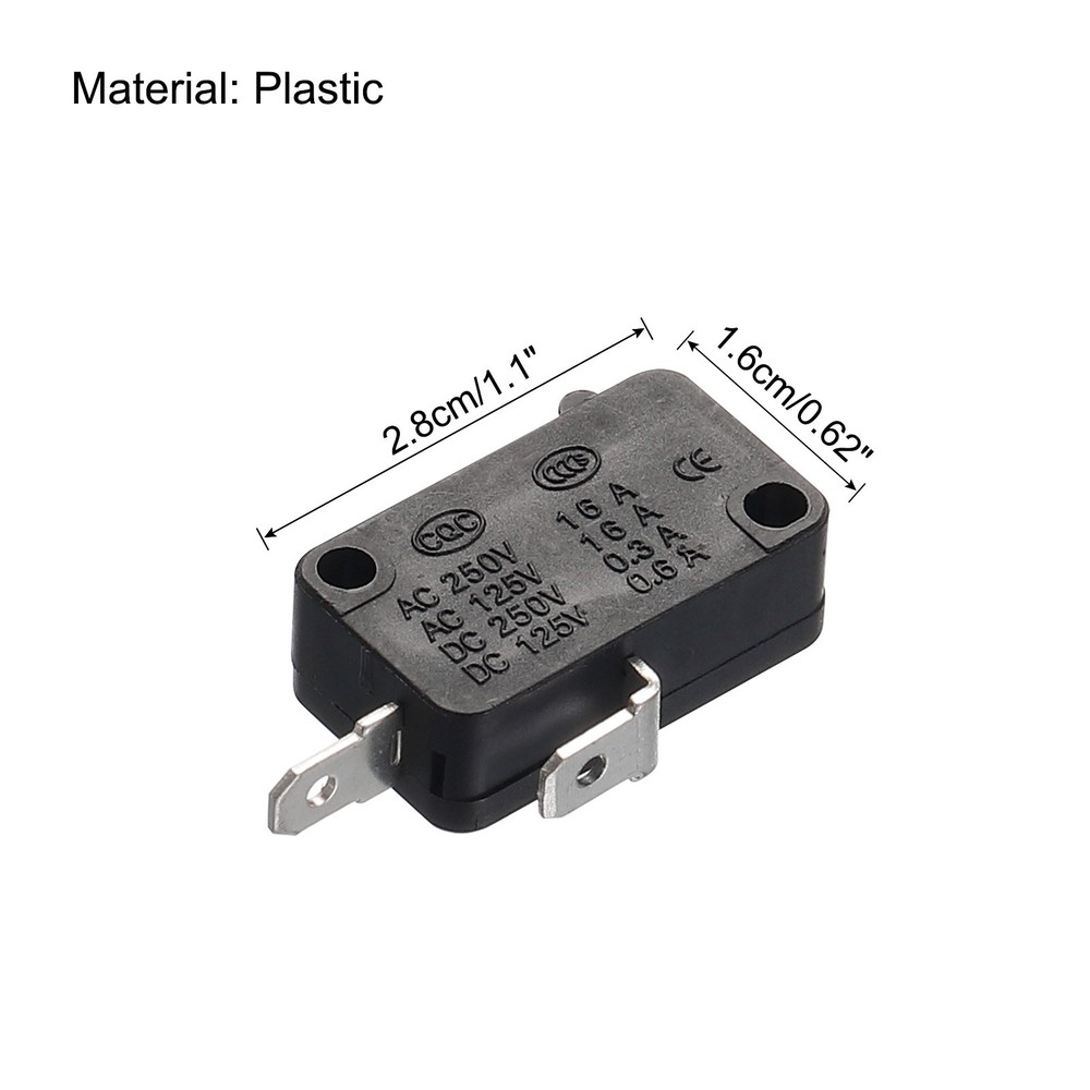 Microwave Oven Switch Oven Micro Door Switch 3 Normally Open Pack of 2