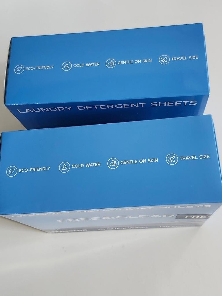 Laundry Detergent Eco Sheets Fragrance Free (480 SHEETS)