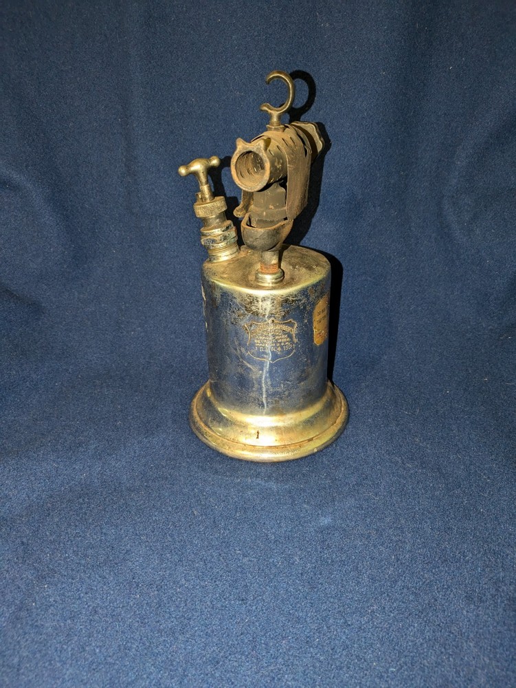 Antique Hand Blow Torch Fire Starter