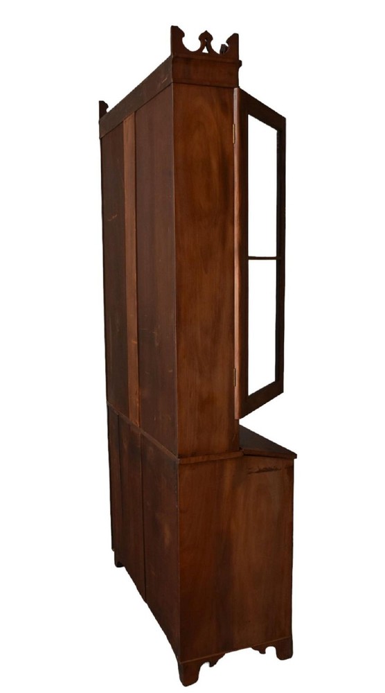 Large Antique American Bookcase