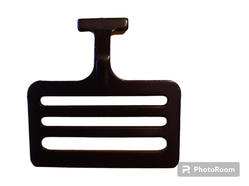 BSN T Hook 1 1/2" Black Shoulder Pad Hook 46 Pack