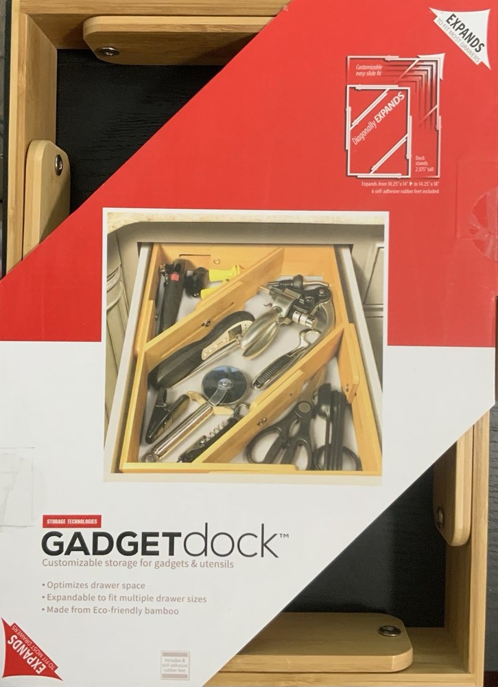 Gadget Dock Customizable Storage Drawer