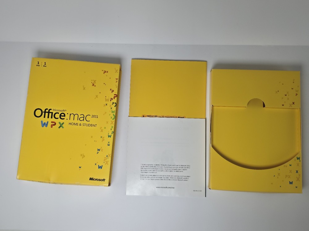 Microsoft Office MAC 2011 WPX Home and Student