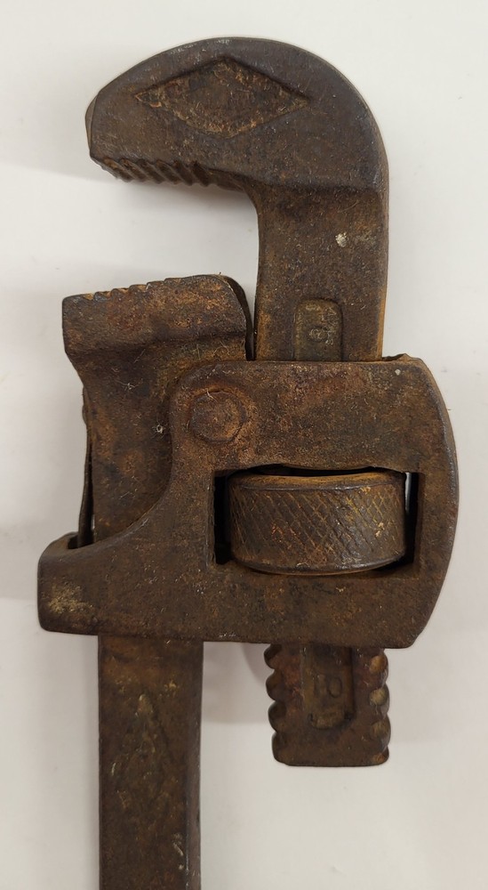 Vintage Stillson Pipe Wrench #10 Used