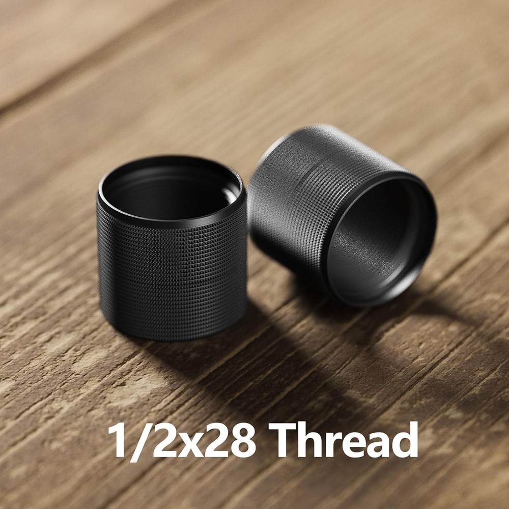 Thread Protector for 1/2X28 Thread Steel 2 Pack
