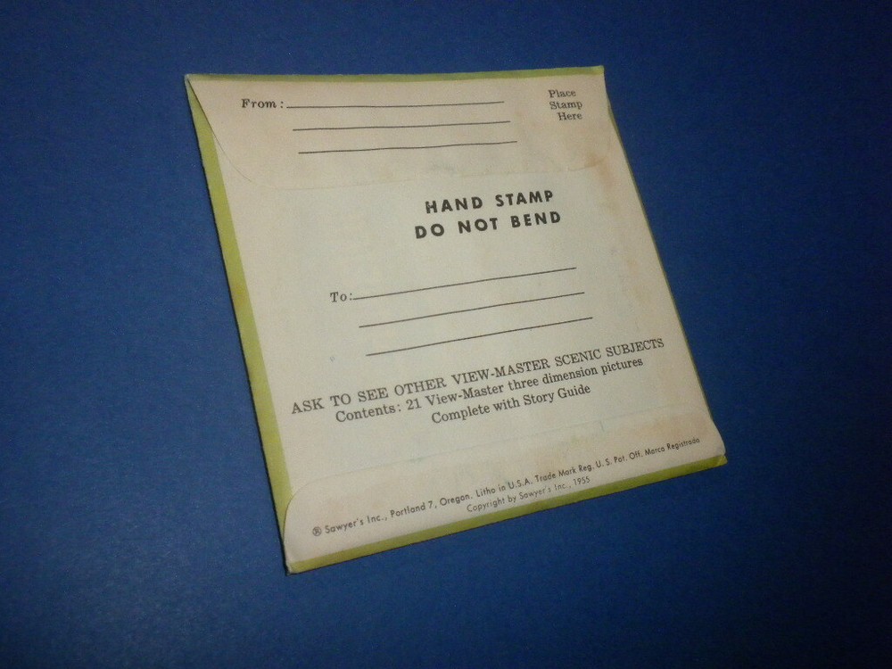 FLORIDA (dated 1953) Viewmaster set sealed
