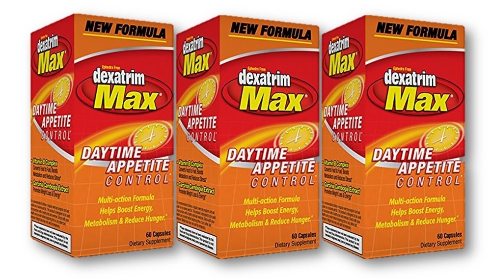 Stacker Dexatrim Max Daytime Appetite Control Tablets 60 Count (3 Pack)