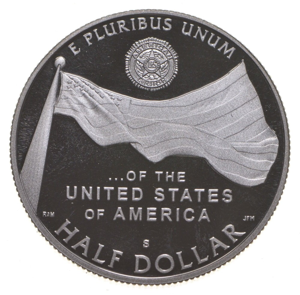 2019 Proof American Legion Commemorative Half Dollar