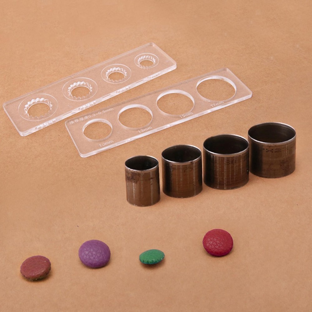 Snap Button Wrap Mold Wrapping Leathercraft Manual