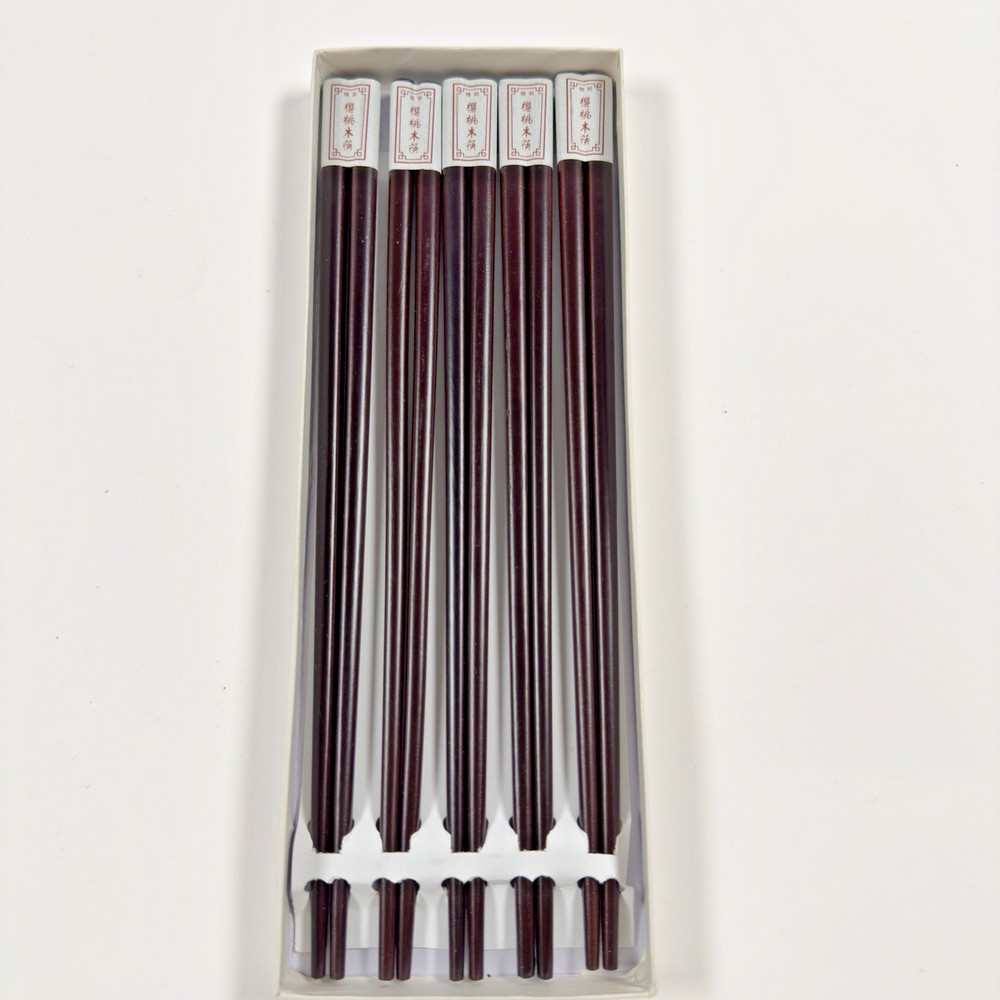 Genuine Cherry Wood Chopsticks