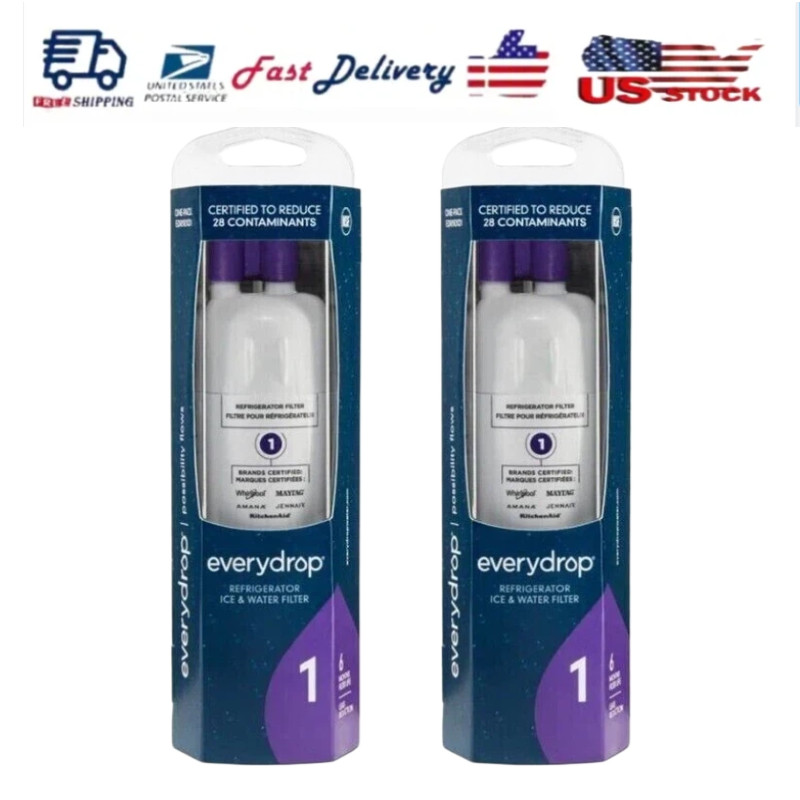 2~Pack W10295²370A EDR1²RXD1 Filter²1 9081 Refrigerator Ice Replacement US NEW