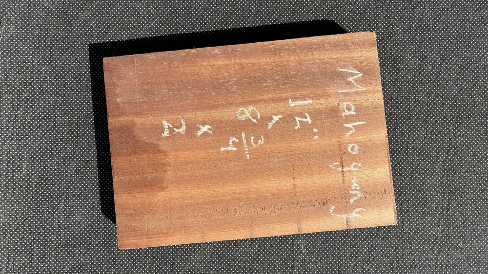 honduran mahogany turning blank