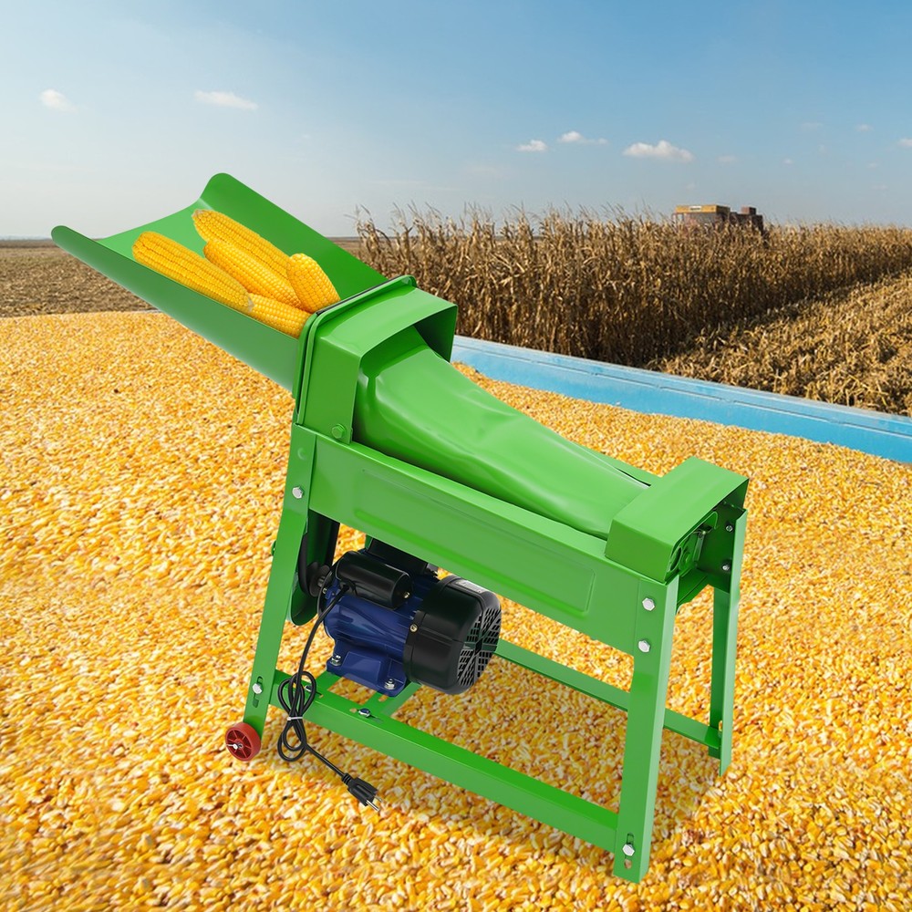 Electric Corn Threshing Machine Heavy Duty Automatic Corn Threshing Machine 480W