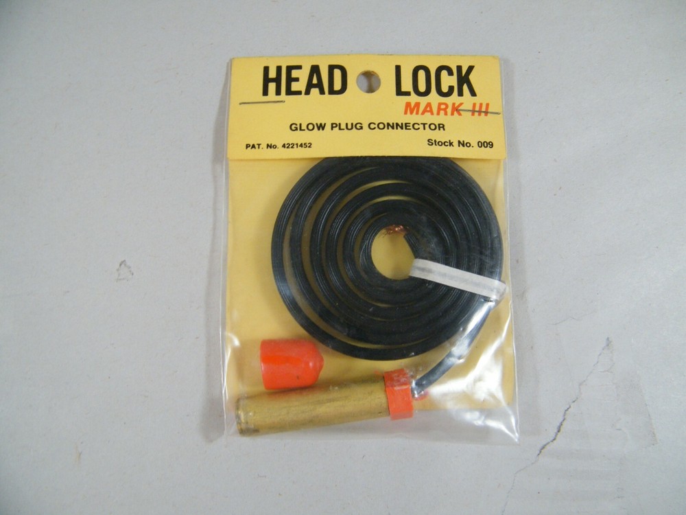 HEAD LOCK RC GLOW PLUG CONNECTOR, CHARGING JACK & REMOTE SINGLE